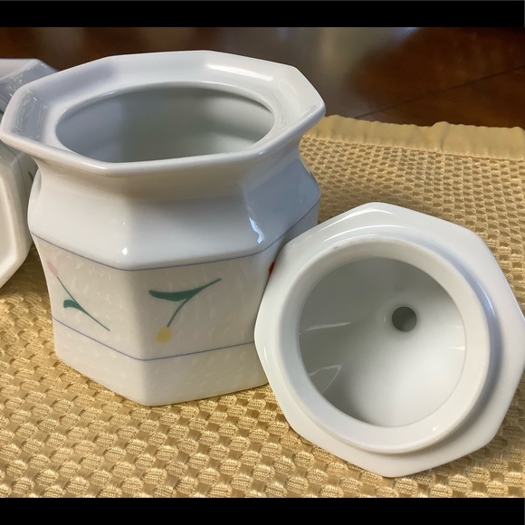 ❤️CHRISTOPHER STUART fine China sugar bowl & cream pitcher.  Sundance, Askura - Picture 3 of 3